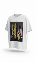 Volt Cityscape Oversized Graphic Tee